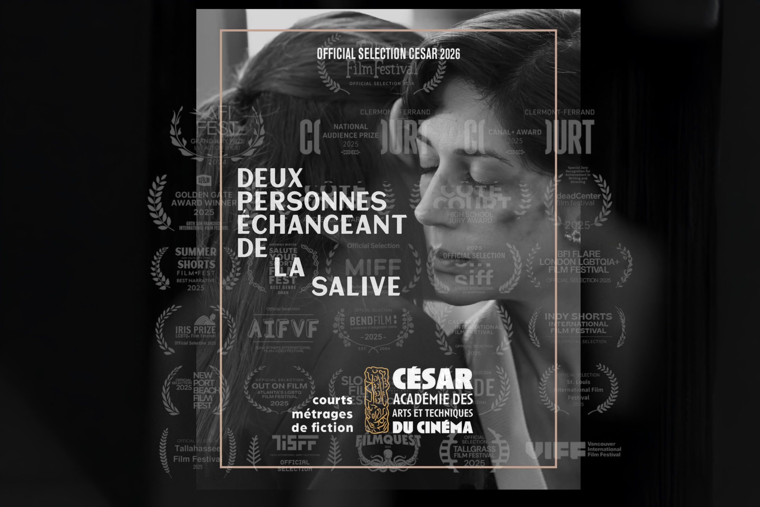 “Two People Exchanging Saliva” Officially Selected for the César 2026